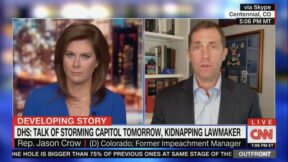 rep jason crow on cnn re sept 18 rally