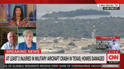 Military Plane Crash in Texas