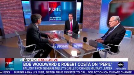 Robert Costa and Bob Woordward talk 'Peril' on ABC News