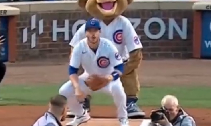 Conor McGregor Throws a Terrible 'First Pitch' at Cubs Game