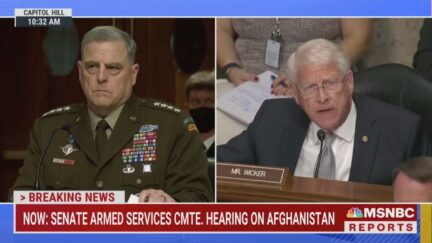 Mark Milley faces questions from Roger Wicker
