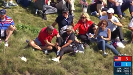 Bryson DeChambeau hits fan with Ryder Cup tee shot