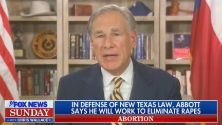Greg Abbott Dodges on Rape Exception to Abortion Law