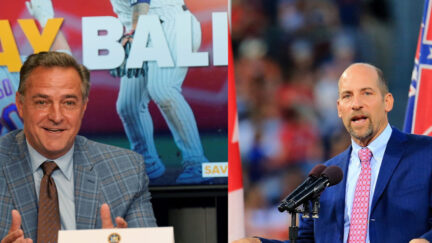 John Smoltz and Al Leiter