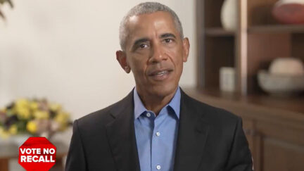 Barack Obama Campaigns Against CA Recall