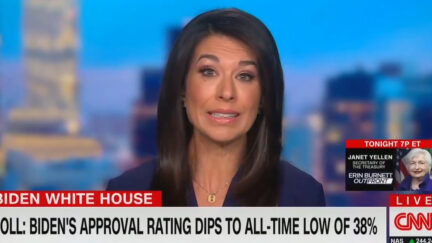 CNN Talks About Biden Approval Ratings Hitting New Lows