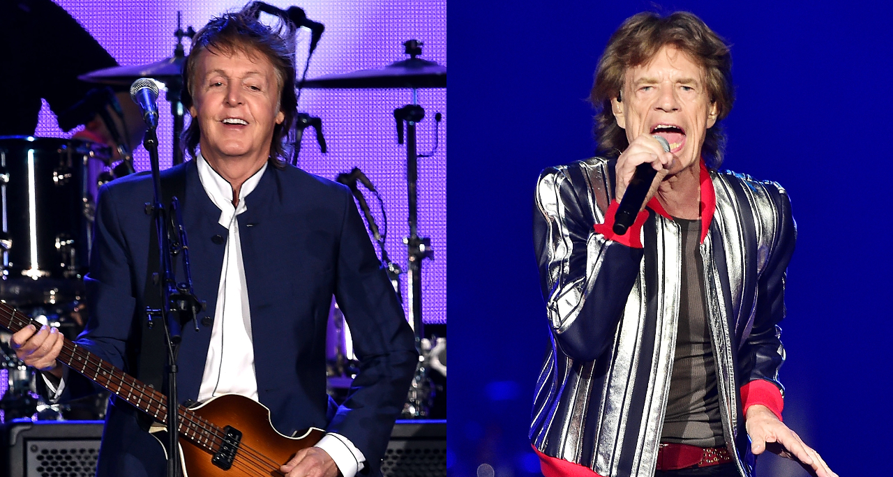 Paul McCartney calls The Rolling Stones a 'blues cover band