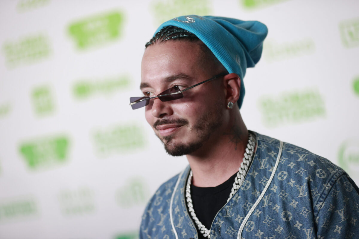 J Balvin at Global Citizen VAX LIVE: The Concert To Reunite The World