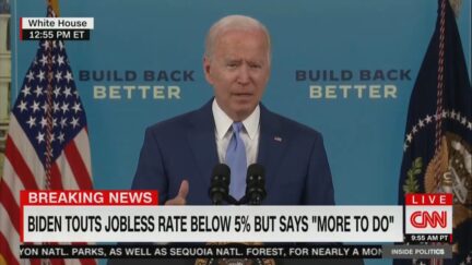 President Biden addressing Sept. jobs report on Oct. 8