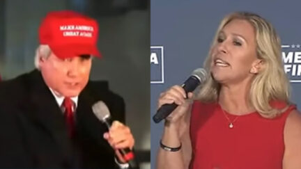 Lin Wood and Marjorie Taylor Greene