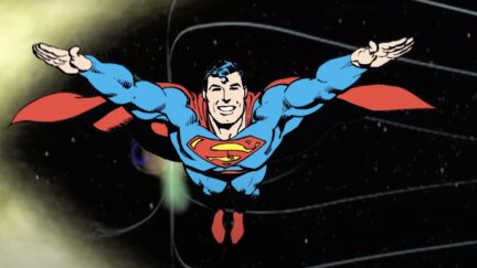 Superman from animated series