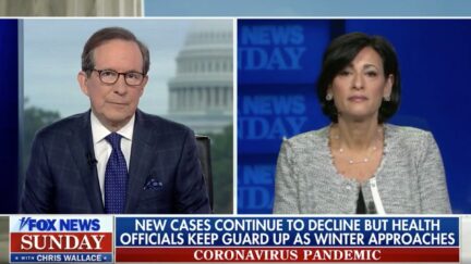 Chris Wallace Confronts Rochelle Walensky About Lack of Spikes at Sporting Events