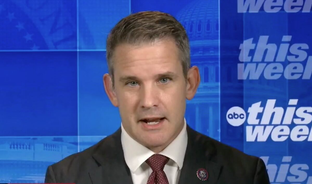 Adam Kinzinger Said He Pulled Out His Gun on January 6th