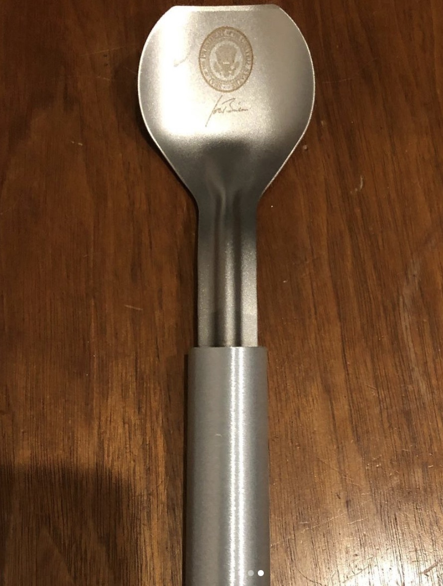 The Ice Cream Scoop Biden Gave Olivia Rodrigo
