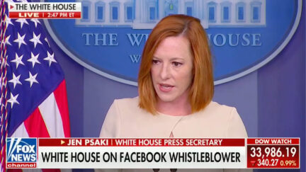 Jen Psaki Racts to Facebook Controversy