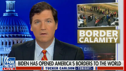 Tucker Carlson Pushes Replacement Theory