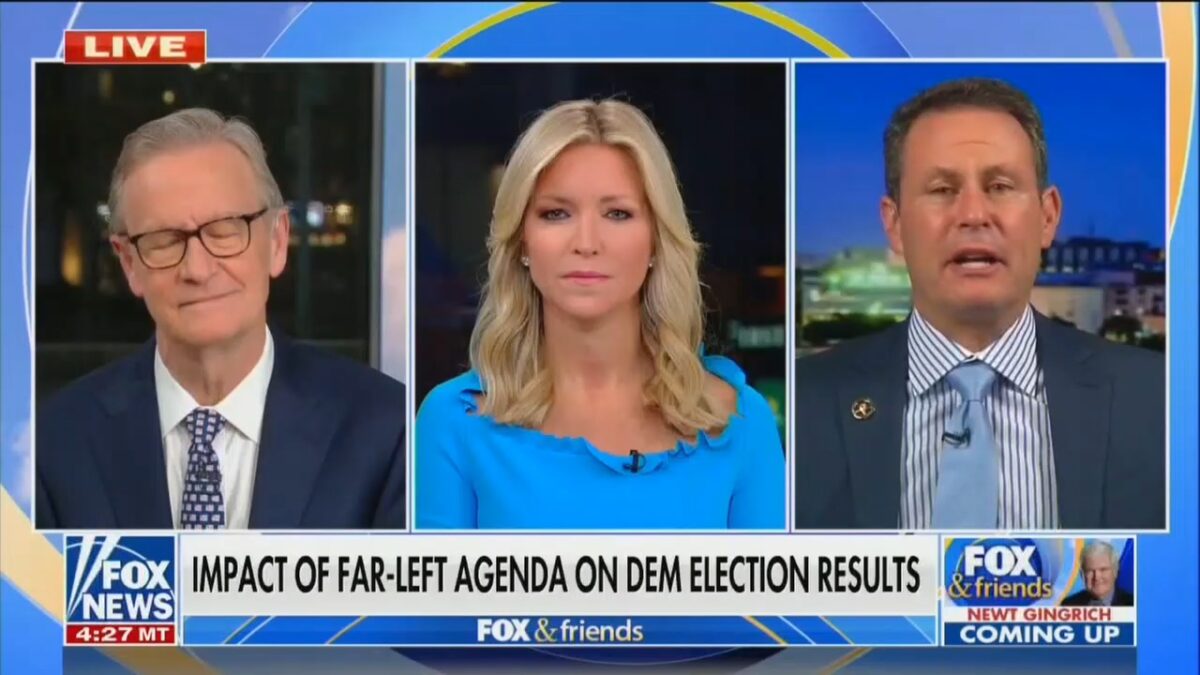 Steve Doocy Wince