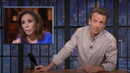 Seth Meyers mocks Jeanine Pirro on Late Night