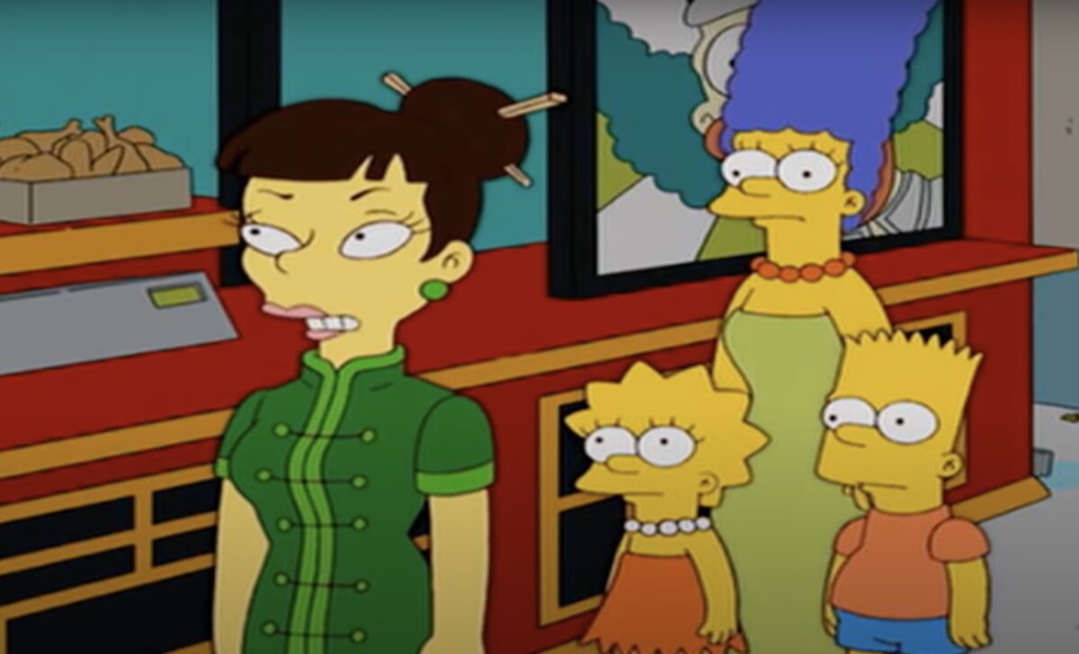 Madam wu the simpsons