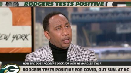 Stephen A. Smith slams Aaron Rodgers for lying about his vaccination status