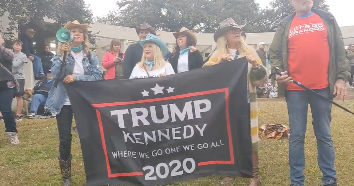 QAnon Followers Awaiting JFK Jr.