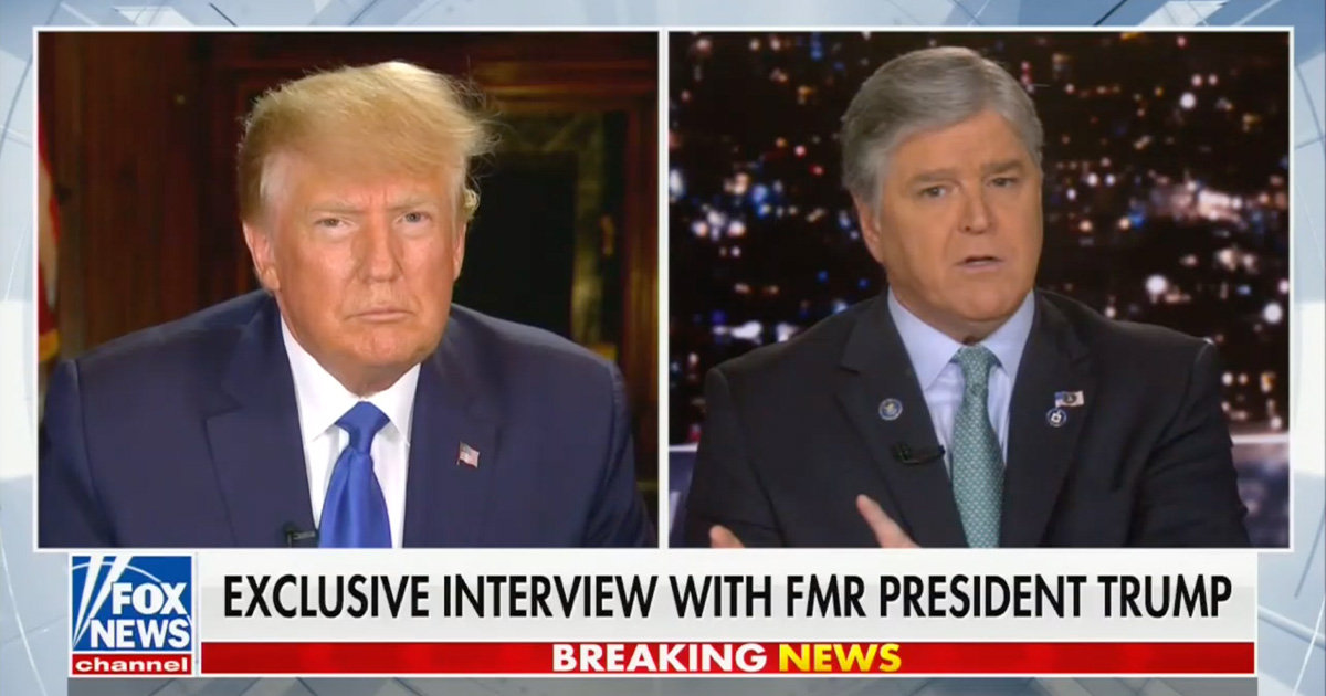 Sean Hannity Donald Trump Interview