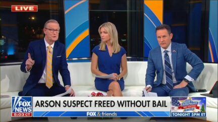 Fox & Friends Christmas tree Arson Hate Crime