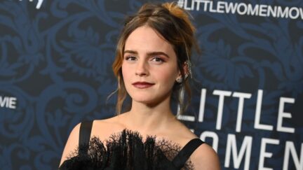 English actress Emma Watson arrives for 