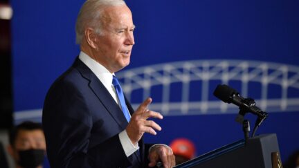 President Biden gives infrastructure speech in Missouri on Dec. 8
