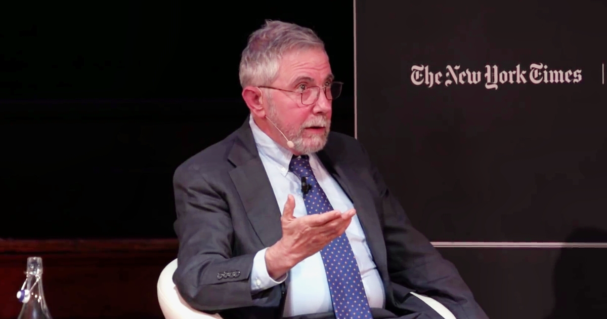 Economist Paul Krugman Leaving NYT After 25 Years