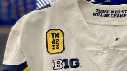 University of Michigan Football Uniform