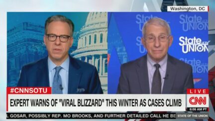 CNN's Jake Tapper and Dr. Anthony Fauci