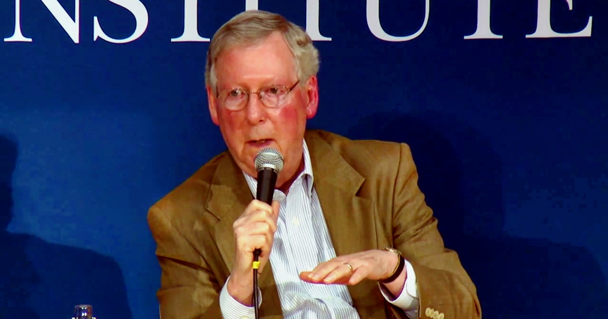 Mitch McConnell Aspen Institute 2015