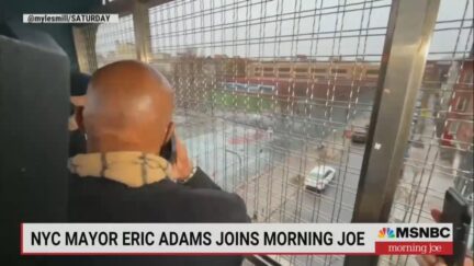 Eric Adams Calls 911 on Subway Fight