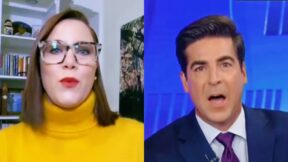 S.E. Cupp Jesse Watters split image
