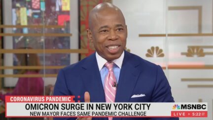 New York City Mayor Eric Adams: 'It's Time to Live With Covid'