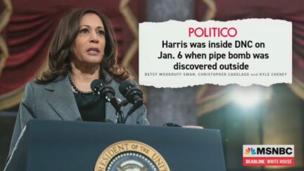 MSNBC Kamala Harris graphic
