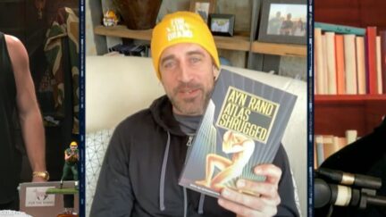Aaron Rodgers says he has not read 'Atlas Shrugged'