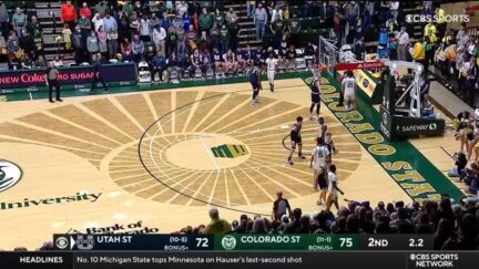 CBS Sports Network has glitch during Colorado State game