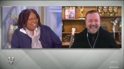 Ricky Gervais on the View