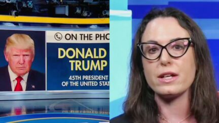 Donald Trump Fox News Maggie Haberman split image