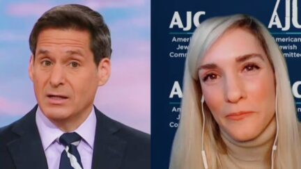 John Berman Holly Hufnagle split image