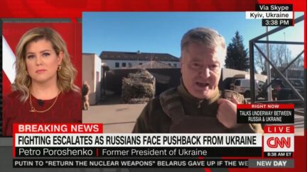 Petro Poroshenko on New Day on Feb. 28