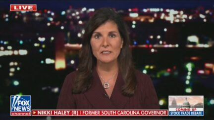 Nikki Haley talking about Mike Pence