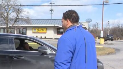 Myles Harris gets unexpected visit from mom on Feb. 19