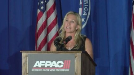 Marjorie Taylor Greene speaks at White nationalist conference