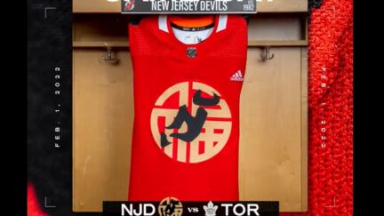 Twitter surprised by New Jersey Devils jersey