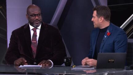 Shaquille O'Neal outs TNT's technical difficulties
