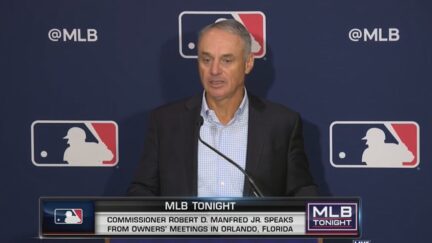Rob Manfred admits missed games will be 