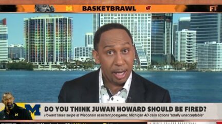 Stephen A. Smith wants Juwan Howard to keep his job